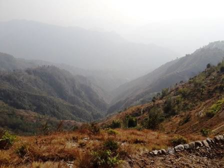 A steep landscape