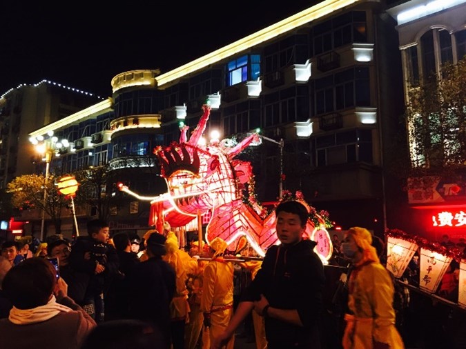 
                    Traditional Event “Yinglong” in Datian County