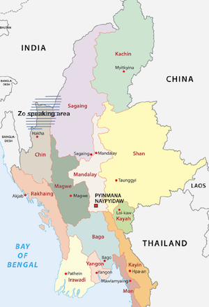 Map of Zo